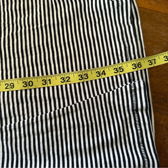 Rag & Bone The slub t-shirt dress black white striped ladies size M NWT - Picture 8 of 10
